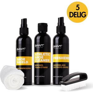 Sneaker Cleaning Kit - 5 in 1 - incl. Sneaker Cleaner/Protector, Schoendeodorant & Borstel