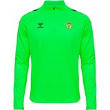 Hummel Real Betis Balompié Pro25 24/25 Sweatshirt Met Halve Rits Groen 176 cm Jongens,Meisjes