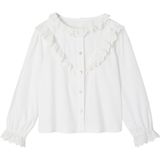 Vertbaudet - Meisjesblouse - Ruches - Engels Borduursel