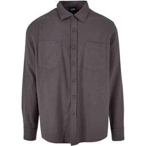 Urban Classics - Flanell Overhemd - 3XL - Grijs