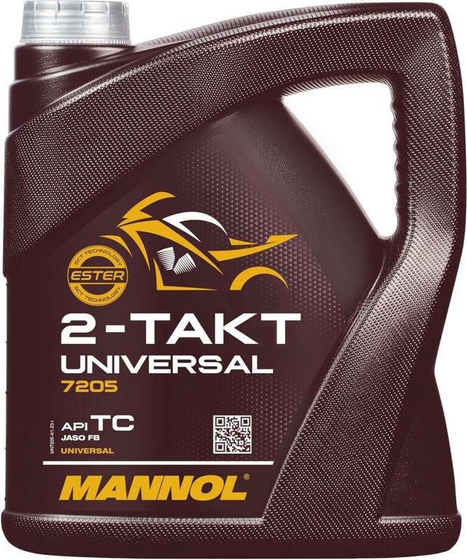 Mannol - 2 Takt Universal - Motorolie - 4 Liter