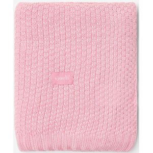 Sjoeli - Baby Deken Wieg - Bamboo - 80x100 - Peony Pink - 100% Bamboe