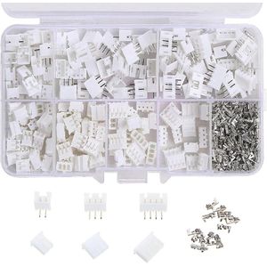 Plug Kit - PH Connector - 2.0 Plug Kit - 2/3/4 Pin Housing Adapter - Male and Female Adapter - Housing Plug Adapter - 450 Pieces Cable Plug Adapter