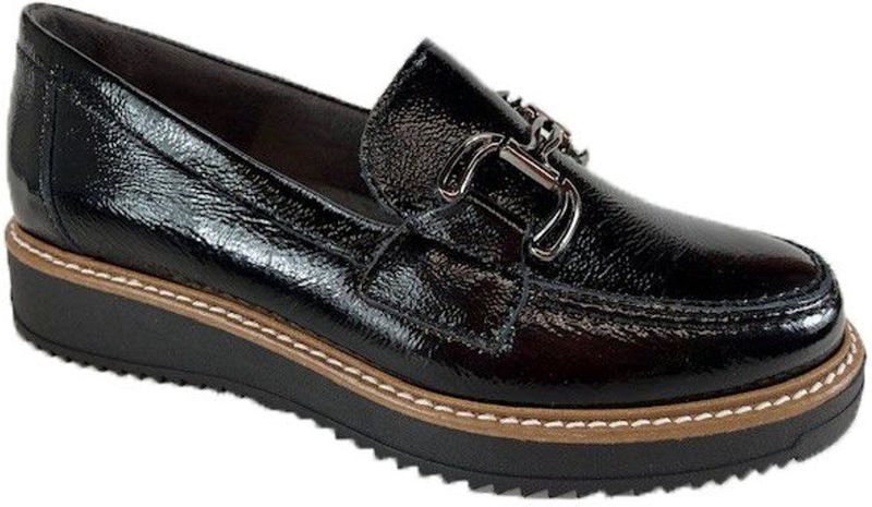 Pitillos - 10.760 - Mocassin - Zwart - Leer