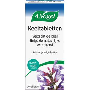 A. Vogel Keeltabletten Verzacht de keel en helpt de natuurlijke weerstand