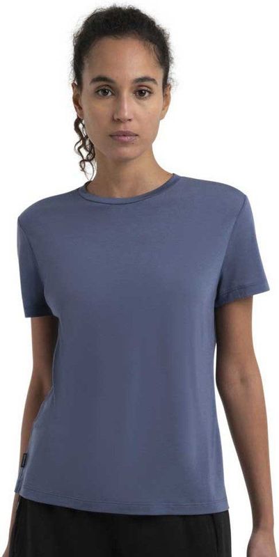 Icebreaker - Merino Core - T-shirt - Blauw - Korte Mouwen