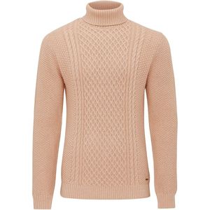 Tresanti FIORENZO | Cable knit roll neck Beige (TRKWJE126 - 101)