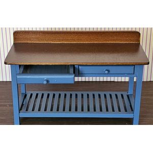 Reutter Large working table blue