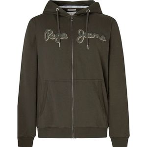 Pepe Jeans Ryan Sweatshirt Met Volledige Rits Groen M Man