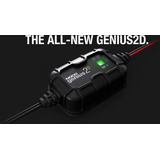 Genius2D - Acculader - 2 Ampère - 12 Volt - Volautomatisch
