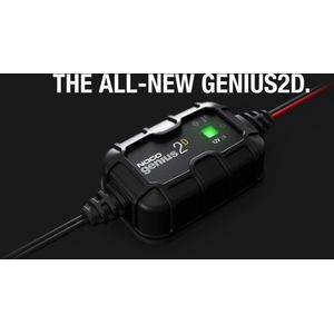 Genius2D - Acculader - 2 Ampère - 12 Volt - Volautomatisch