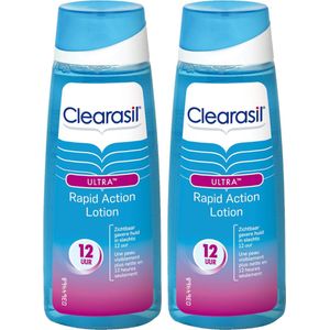 Clearasil - Ultra Rapid Action Lotion - Reinigingslotion - 2 x 200 ml