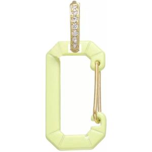 Party Bonne Doll oorbellen Dames Neon Groen