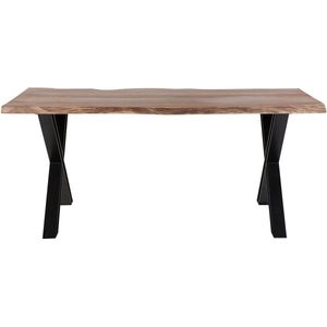 BROOKE - Eettafel - Lichte houtkleur - 102 x 200 cm - Acaciahout