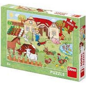 Boerderij puzzel 100 stukjes xl.