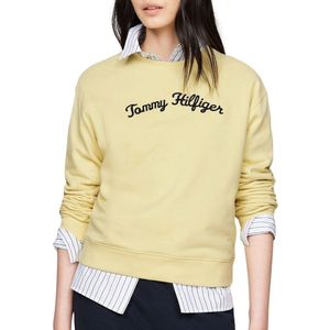 Tommy Hilfiger MDRN Regular Script Logo Crew Sweater Dames - Maat L