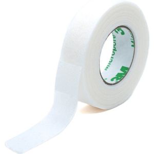 3M Micropore Tape 1,25cmx9,1m - 6 stuks - hypoallergene 'ademende' tape