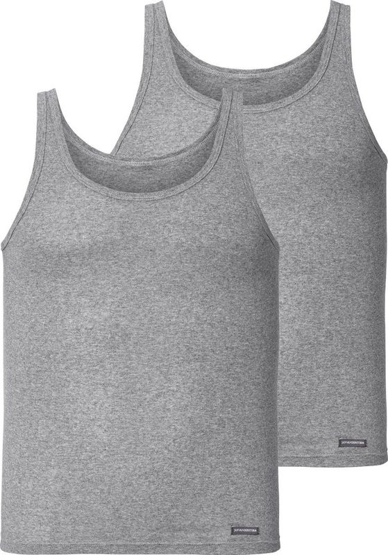 Jan Vanderstorm - SOINI - Hemden - Grijs - Set van 2