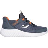 Skechers - Bounder Brisk-Burst - Kinder Sneakers - Grijs