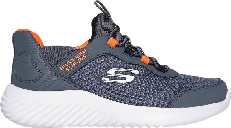 Skechers - Bounder Brisk-Burst - Kinder Sneakers - Grijs