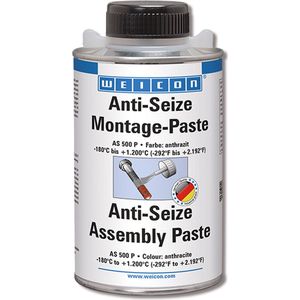 WEICON - Anti-Seize - Montagepasta - Antraciet - 0,5 kg - Smeermiddel & Lossingsmiddel