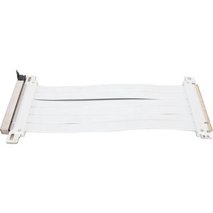 PCIE Extension Cable - Professionele 180 Degree Flexibele PCIE 3.0 X16 Extender Riser Kabel - Hoge Afscherming voor Grafische Kaart (40cm)