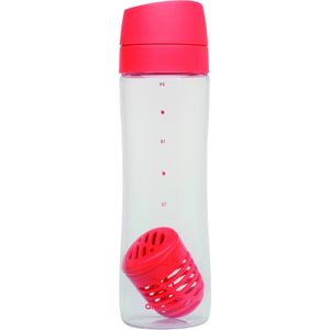 Aladdin Waterfles Infuse - Met Fruit Compartiment - 0.70 l - Tomato - Rood