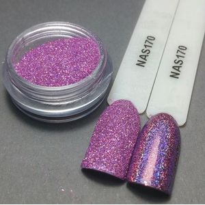 Nailart Sugar - Nagel glitter - Korneliya Nailart Decor Zand 170 Holografic Lavender