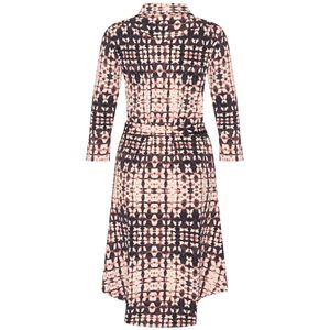 Travel Jurk Batik Print 2092A Grape Apple Kit