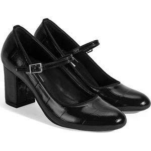 DESA Lage schoen Leer Zwart Vrouwen Schoenpunt: Nez rond Maat: 37 EU