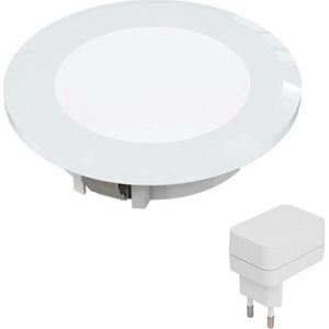 Kastverlichting - LED inbouwspot met adapter - 1.5 watt - 3000K modern warm wit - Keukenverlichting onderbouw led