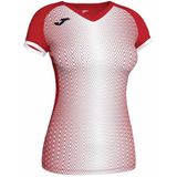 Joma - Supernova - T-shirt - Rood - Korte Mouwen - Vrouw