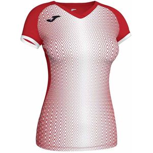 Joma - Supernova - T-shirt - Rood - Korte Mouwen - Vrouw