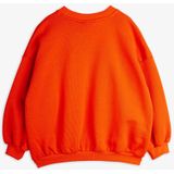 Mini Rodini - Sweatshirt - Rood - Geborduurde Ritzratz Patch - 100% Biologisch Katoen