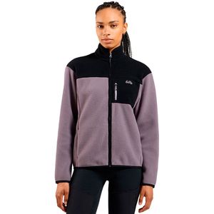 Odlo Essential High Pile Fleece Met Halve Rits Grijs L Vrouw