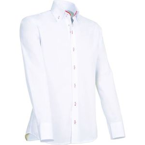 Giovanni Capraro 913-36 Heren Shirt 55/45% Katoen/Polyester overhemd | maat M