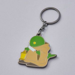 Square-Enix Final Fantasy Series Metal-Keychain Tonberry Keyrings