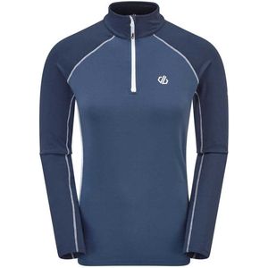 Dare 2b Longsleeve Dames Polyester/elastaan Blauw Maat 46