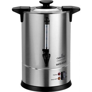 CaterChef Waterkoker, Professioneel, Buffet & Horeca, RVS, 5 liter, met Dispenser en Waterniveau venster