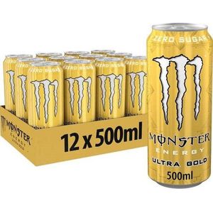 Monster Energy Ultra 12x 500ml Gold