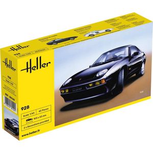 1:43 Heller 80149 Porsche 928 Car Plastic Modelbouwpakket