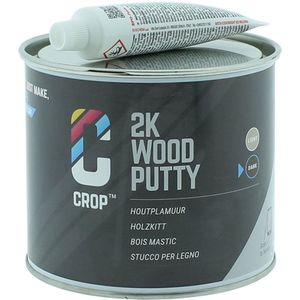 CROP 2K Houtplamuur BEIGE - Blik 750ml