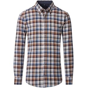 Casamoda - Casual Hemd Lange Mouw - Grijs - B.D. Casual Fit 454488200/750