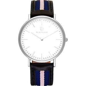 Black Oak Sailor black blue pink 40 mm horloge