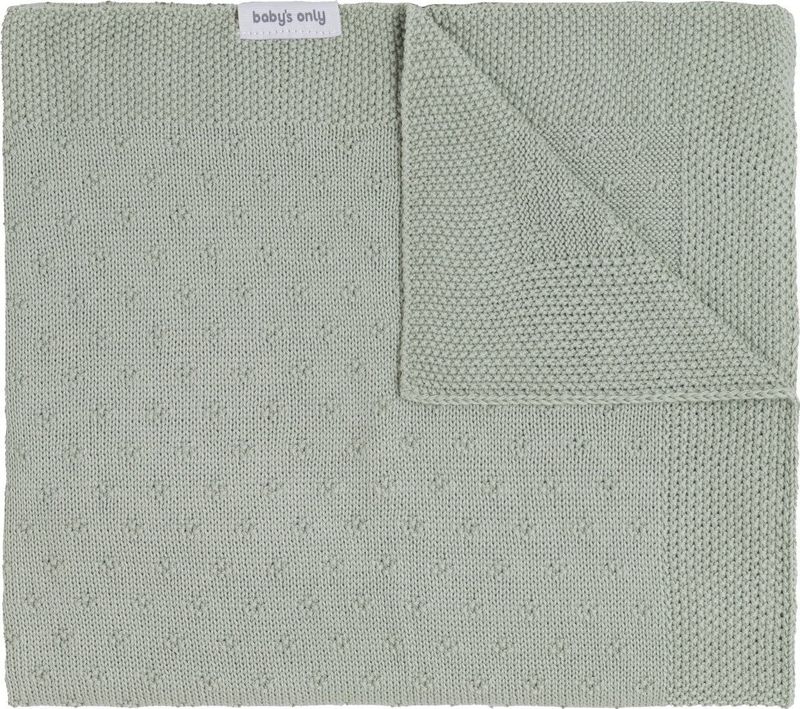 Mood - Ledikantdeken - Laurel Green - 100x135 cm - Hoogwaardige Materialen