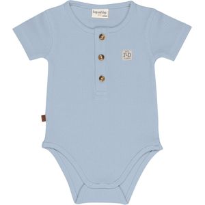 Frogs and Dogs - Waffle Romper SS | Forever Blue - Katoen - Maat 86