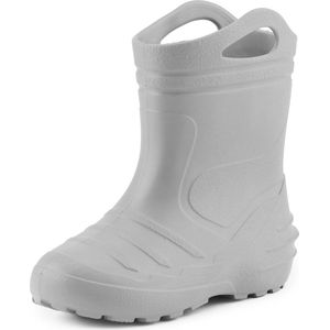 Ladeheid - LA-KL-051 - Kinder Regenlaarzen - Grijs - Rubber - Waterdicht