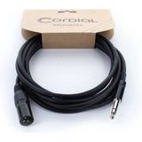 Cordial EM 1 MV Microkabel 1 m - Microfoonkabel