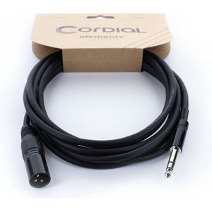 Cordial EM 1 MV Microkabel 1 m - Microfoonkabel
