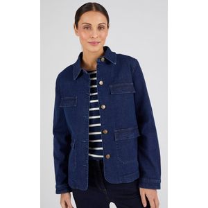 Damart - Spijkerjack - Dames - Blauw - 50